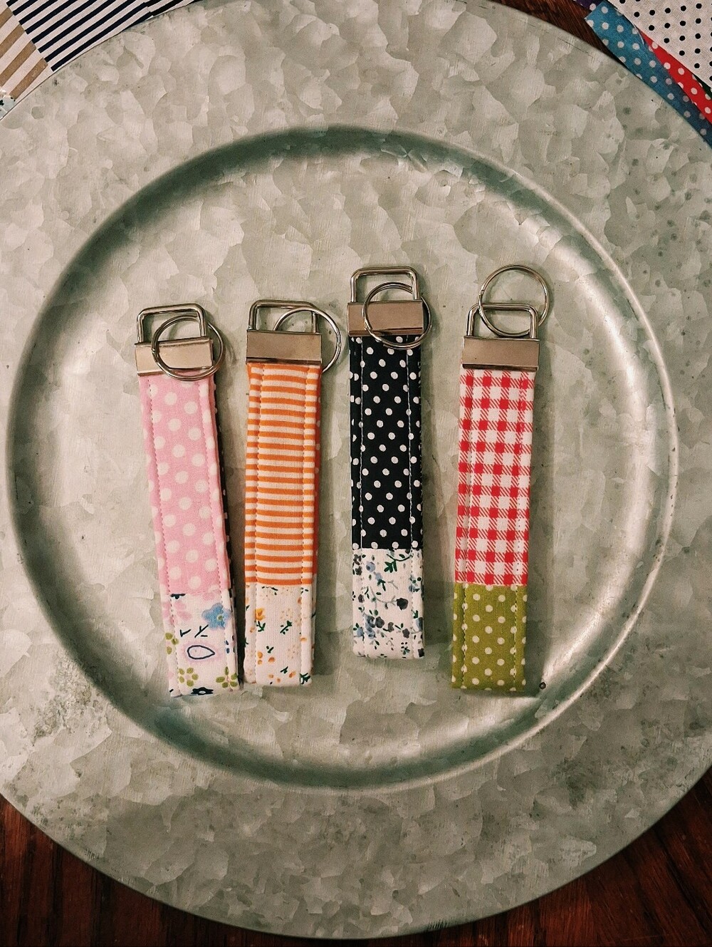 Custom Fabric Keychains!!